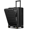 20 Inch Lightweight Hard Shell Carry On Luggage with Wheels - Black A49558