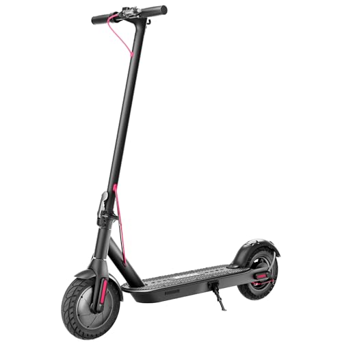 19MPH 17-Mile Range 430W Peak Motor Foldable Electric Scooter with 10" Tires & Dual Braking System F5212