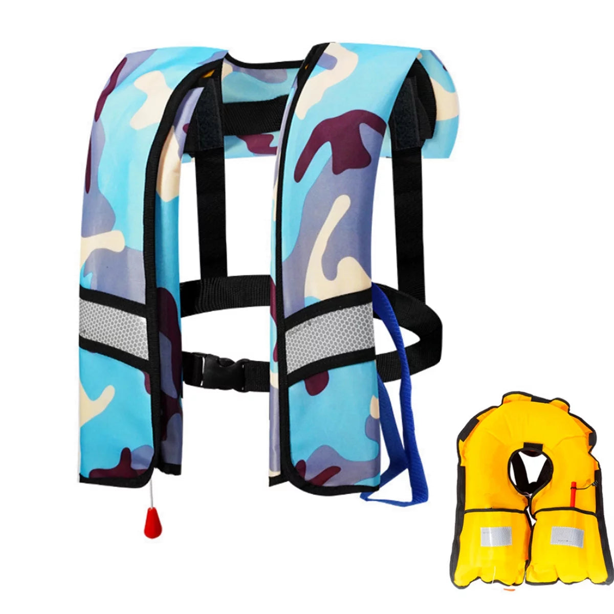 2Pack Automatic Inflatable Life Jacket with Whistle W9741