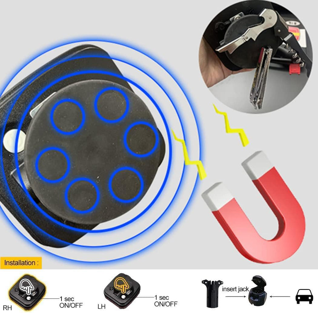 Wireless Magnetic Rechargeable Waterproof LED Trailer Lights A86655