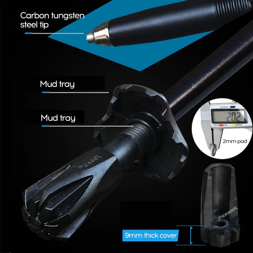 Telescopic Adjustable Trekking Hiking Cane D326464