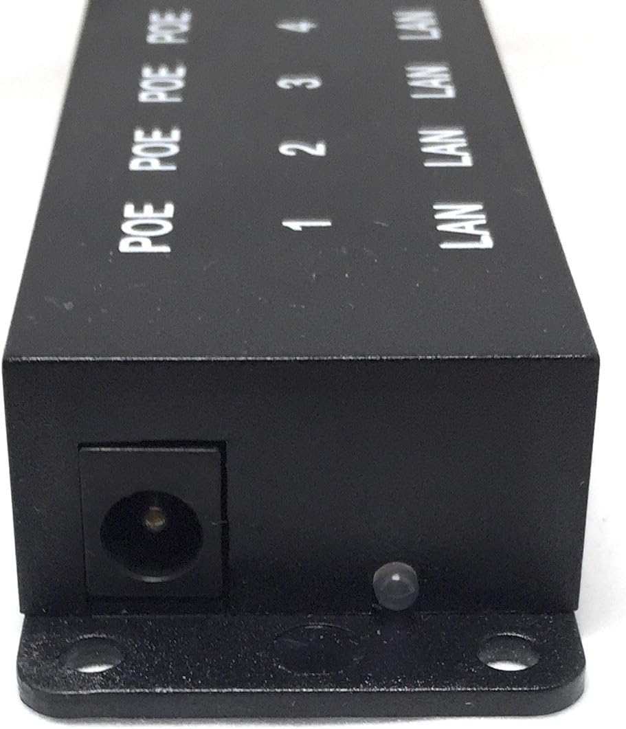 8 Port Passive PoE Injector with 48V 60W Power Supply, Pack of 2 M6789