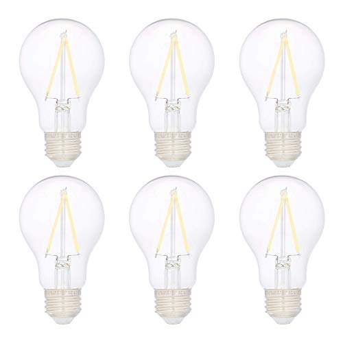Soft White LED Light Bulb, 40 Watt Equivalent, 6W, E26 Base, 2700K, 6-Pack S976