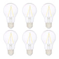Soft White LED Light Bulb, 40 Watt Equivalent, 6W, E26 Base, 2700K, 6-Pack S976