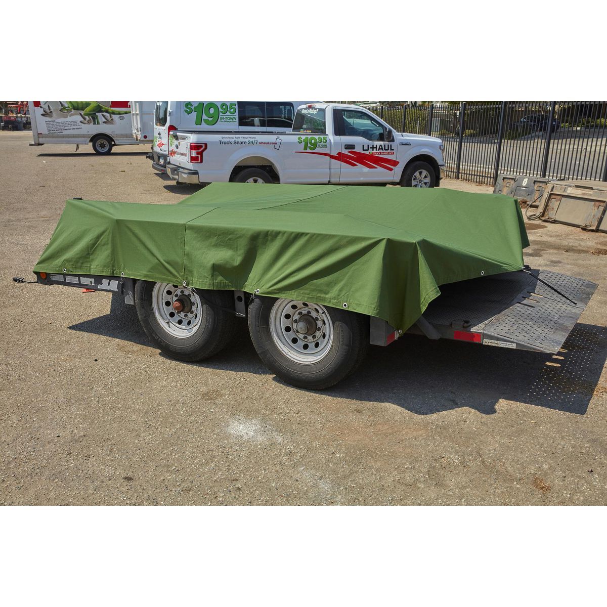 10 ft. x 12 ft. Canvas Tarp Z117