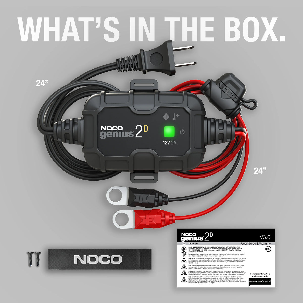 2A Onboard Battery Charger and Maintainer A3780