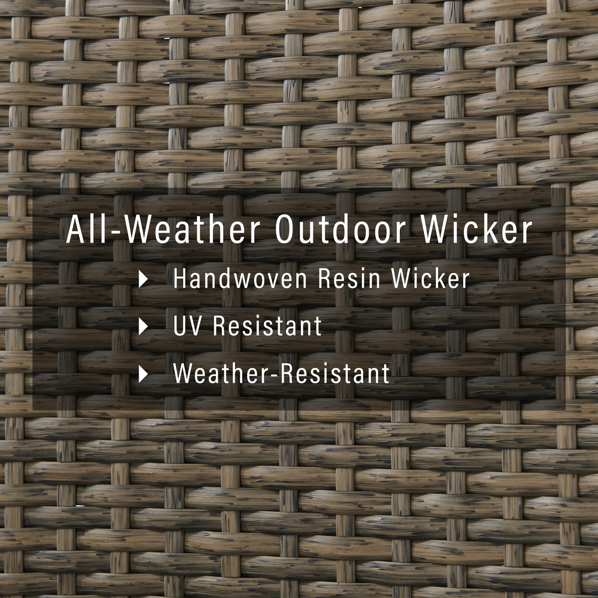Outdoor Wicker Sofa Y72336