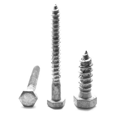 5/16 inch-9 x 4 inch Hex Lag Screw Low Carbon Steel Hot Dip Galvanized Pk 100 V762