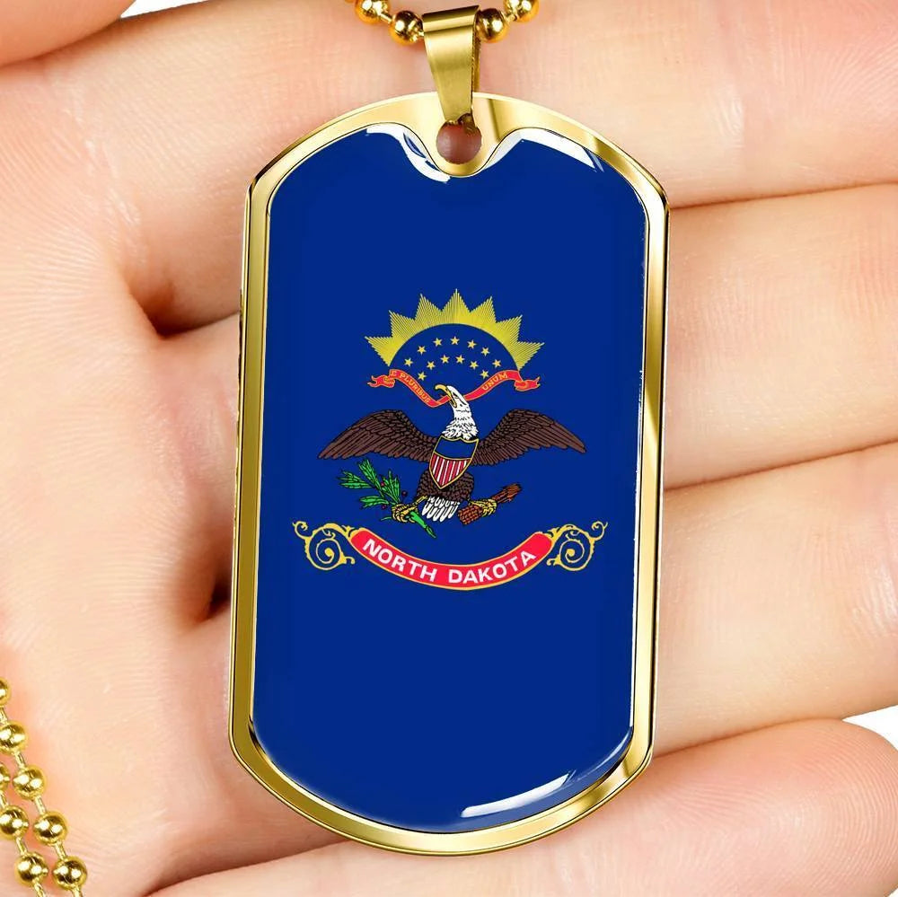 Stainless Steel Dog Tag Necklace A742920