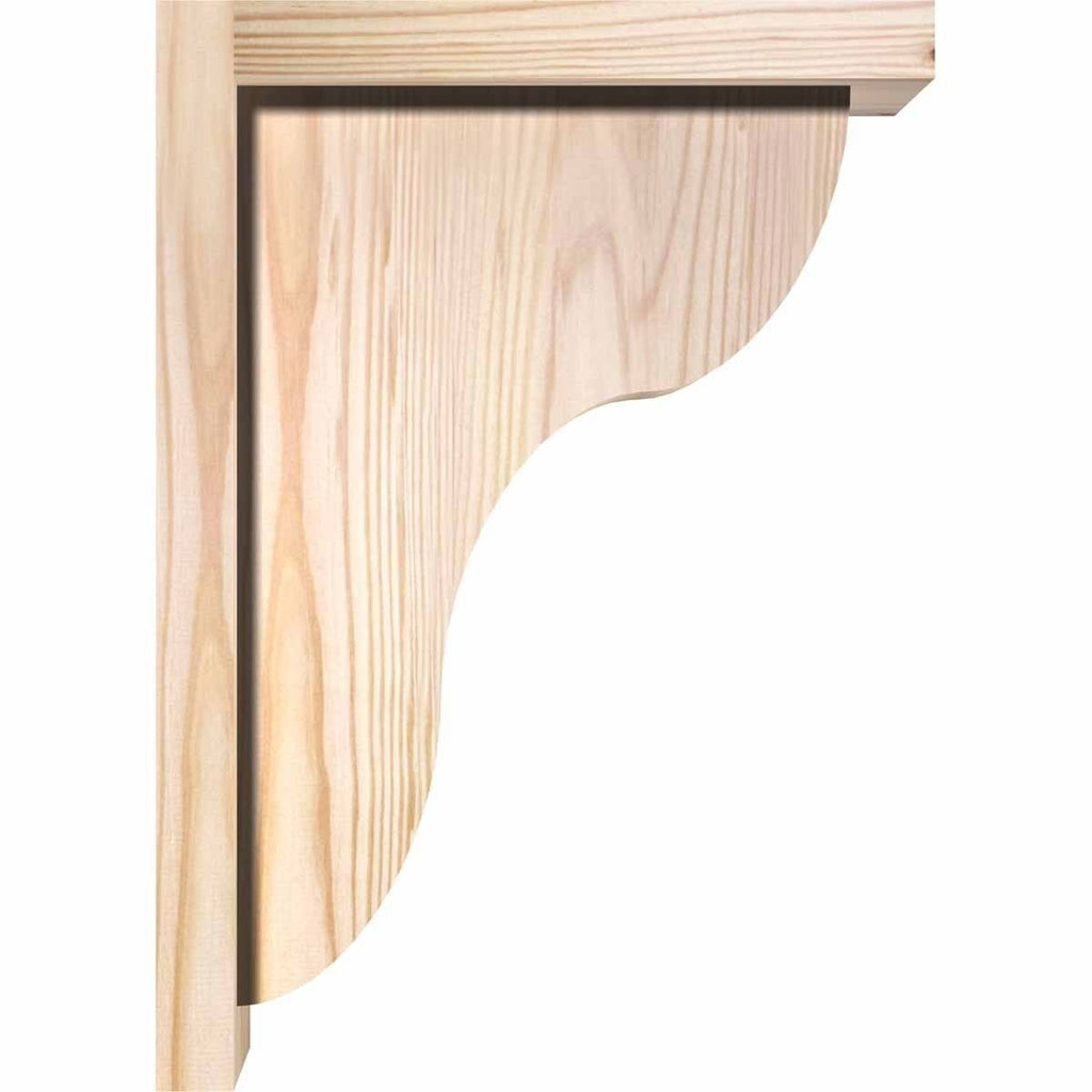 Carmel Smooth Corbel with Backplate N6333