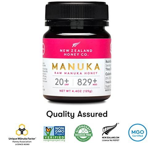 Raw Manuka Honey UMF 20+ MGO 829+ 8.8oz L123