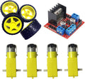 Motor Drive Controller Module and Smart Car Tire with DC Motor T8424