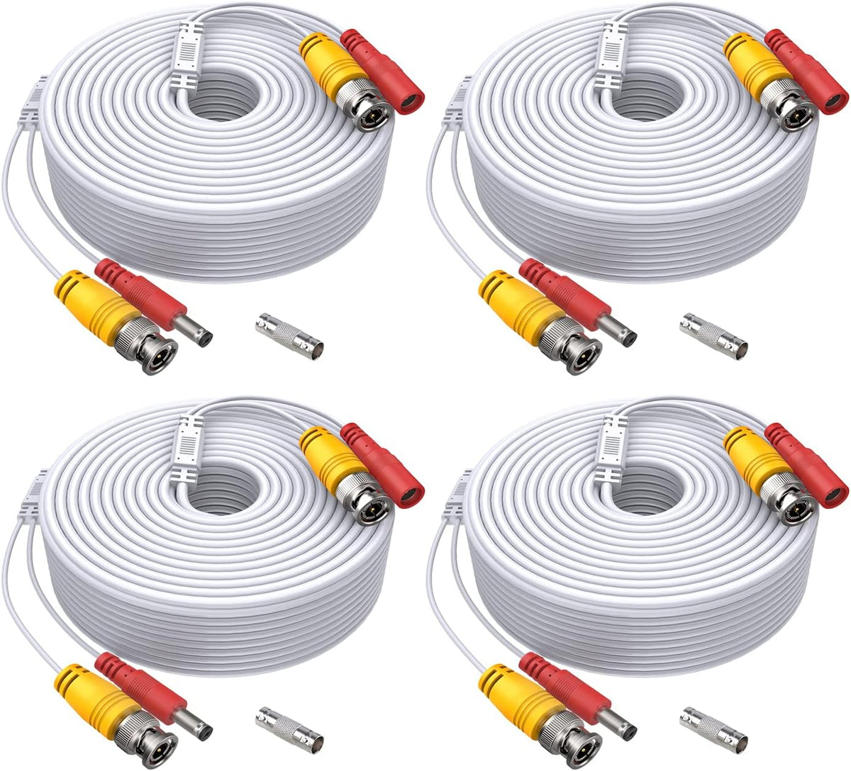 150 Feet Video Power Cable for Security Camera System J24989
