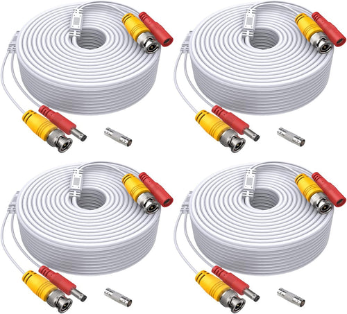 150 Feet Video Power Cable for Security Camera System J24989
