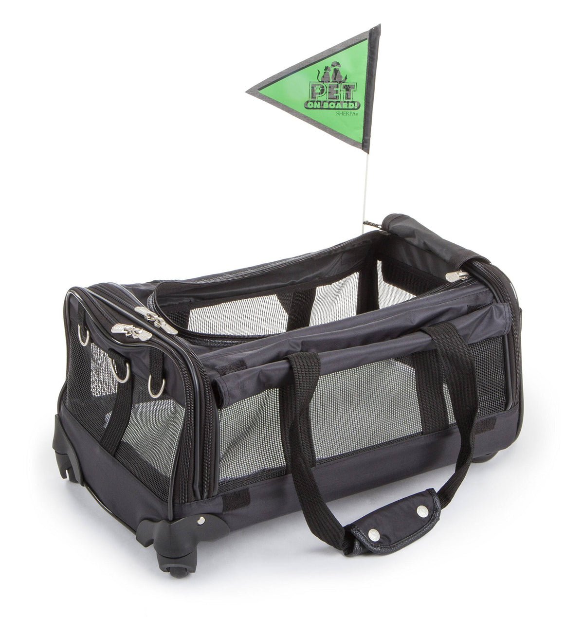Black Pet Carrier W1389