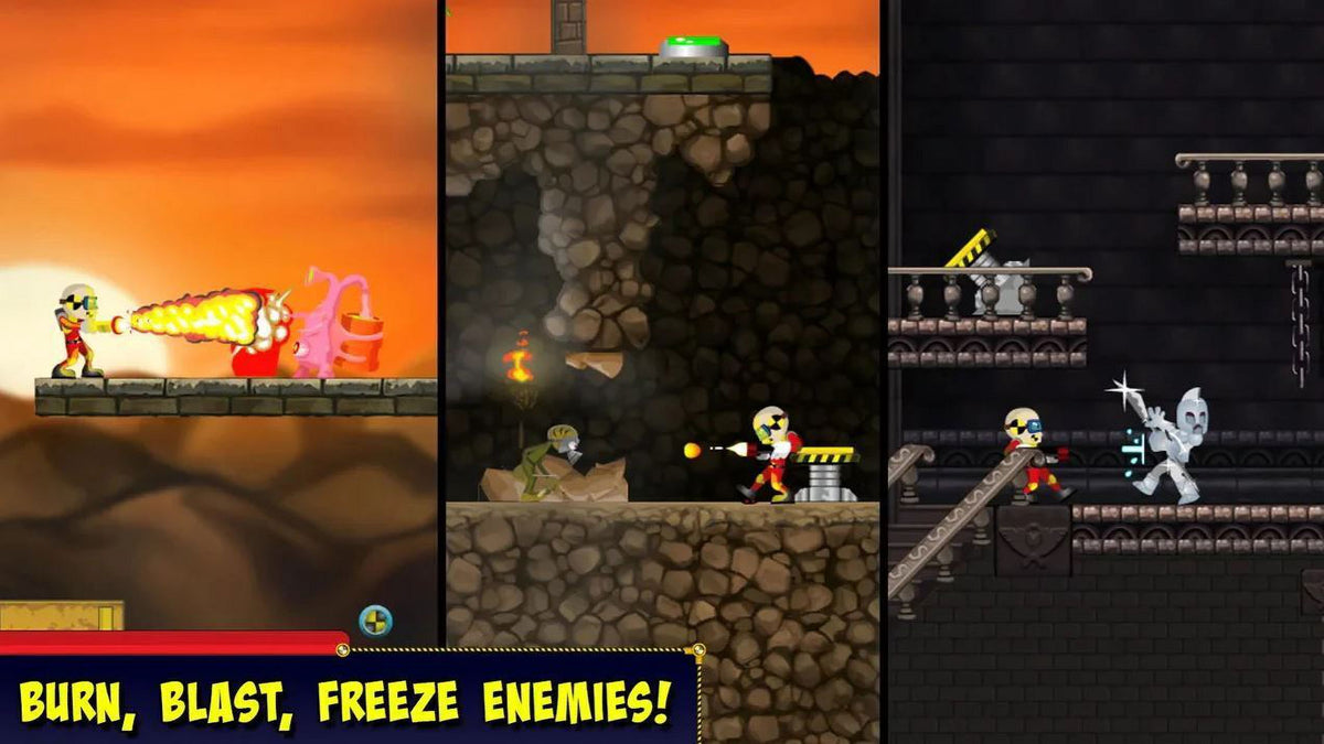 Crash Dummy Nintendo Switch Platformer R605