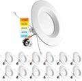 5/6 Inch LED Recessed Retrofit Downlight, 12 Pack N680