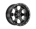Gloss Black Milled 6-Lug Wheel 17x8.5 X9444