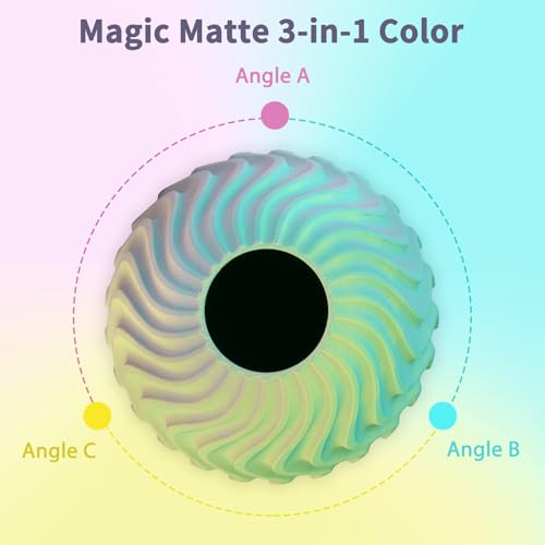 Clear Multicolor PLA 3D Printer Filament 1KG X829523