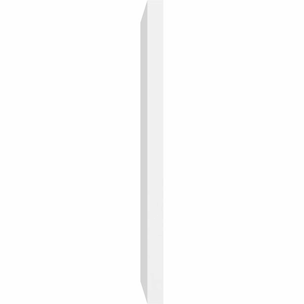 Vertical Surface Mount PVC Gable Vent N845448