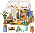 9.6" DIY Miniature Dollhouse Kit with LED J71936