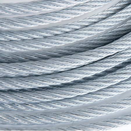 Galvanized Steel Wire Rope 7x19 1/4 inch 450 Feet D584