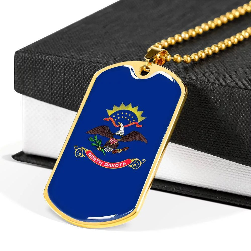 Stainless Steel Dog Tag Necklace A742920