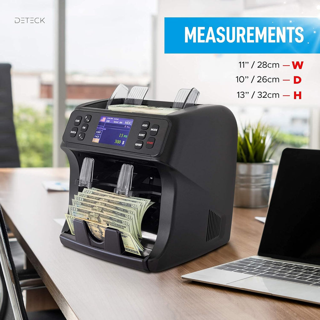 Money Counter Machine Mixed Denomination with Reject Pocket D9913