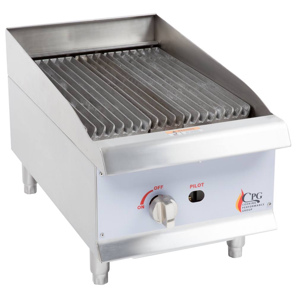 Gas Countertop Radiant Charbroiler 40,000 BTU N806025