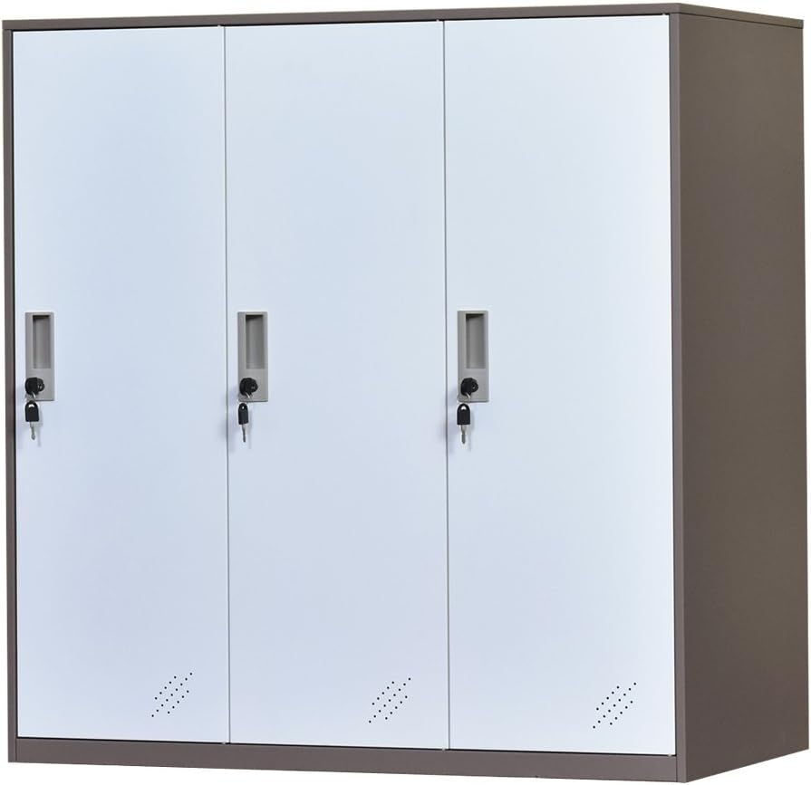Blue Small Office Storage Locker Cabinet U82545