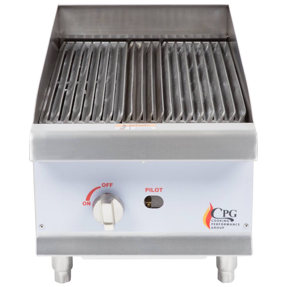 Gas Countertop Radiant Charbroiler 40,000 BTU N806025