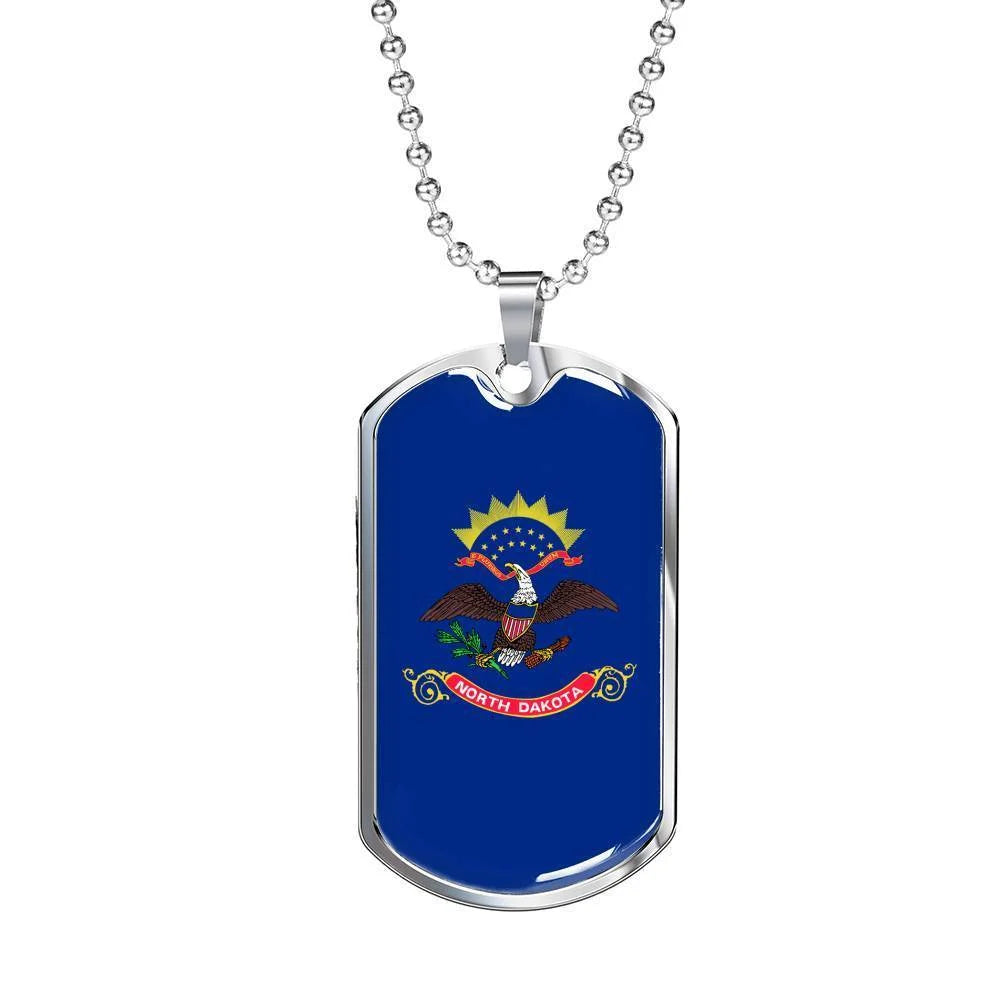Stainless Steel Dog Tag Necklace A742920