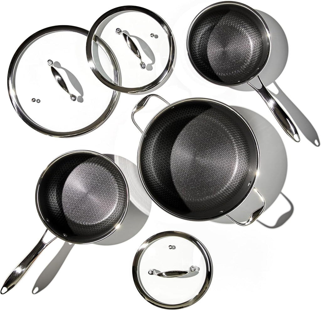 12 Piece Hybrid Stainless Steel Cookware Set V9324