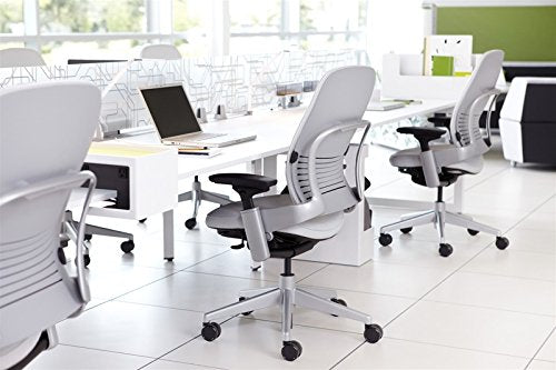 Black Task Chair with 4D Adjustable Arms and Headrest K149124