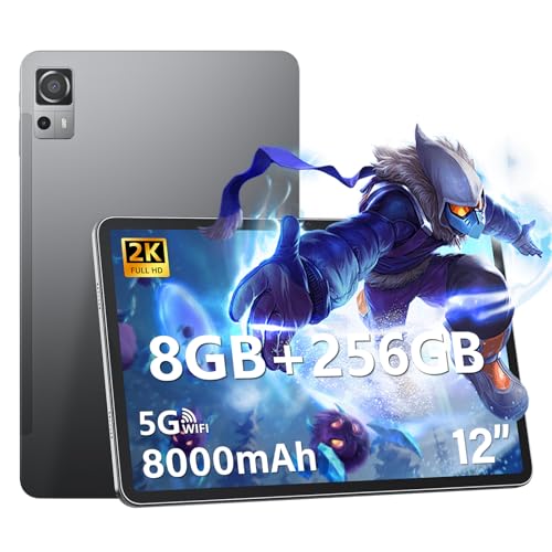 12 Inch Android Tablet with 8GB RAM 256GB ROM I78913