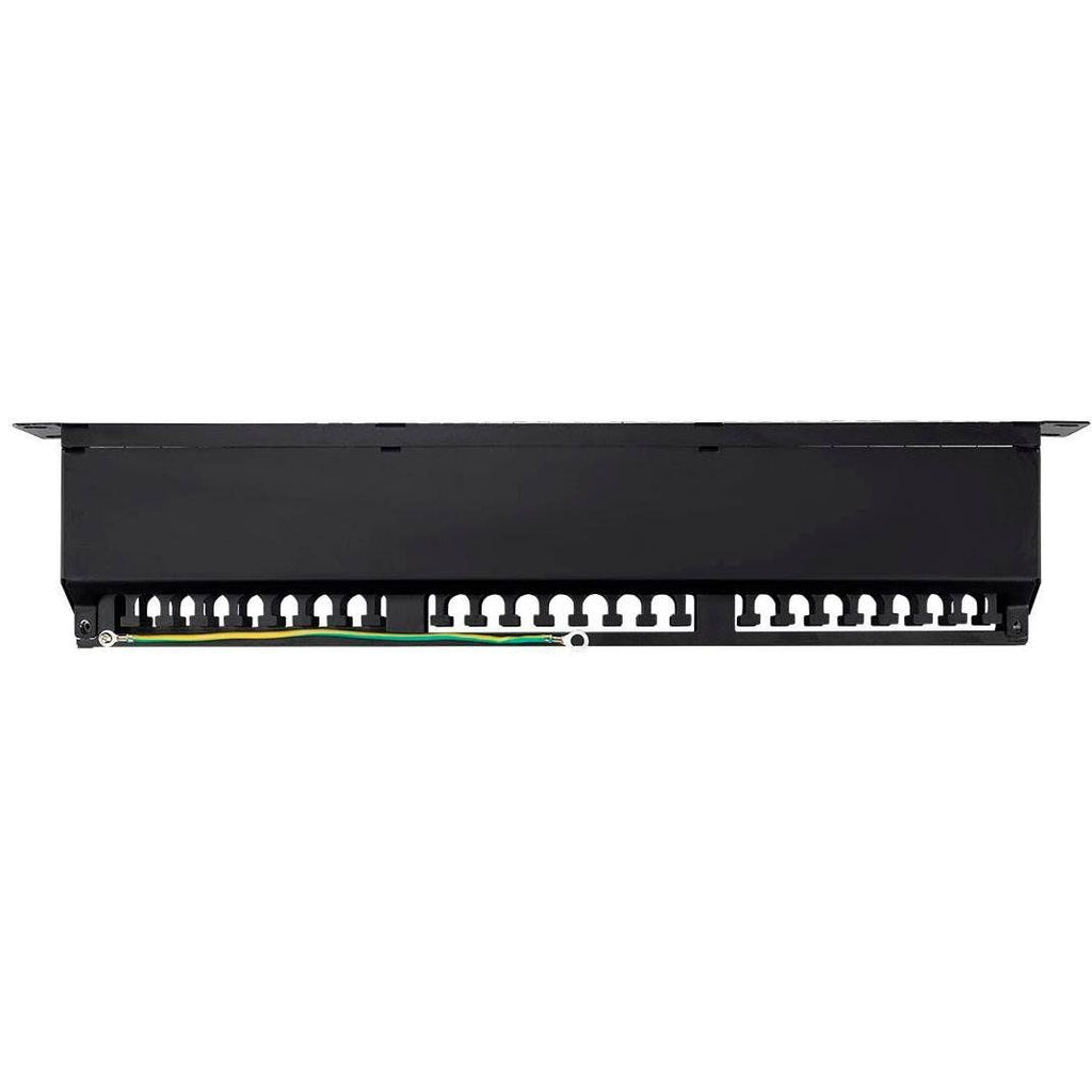 Cat6a 1U Shielded Patch Panel, 48 RJ45 Ports G905199