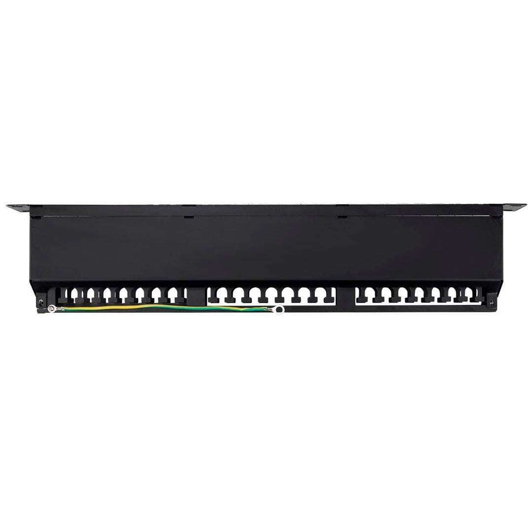 Cat6a 1U Shielded Patch Panel, 48 RJ45 Ports G905199