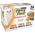 Wet Cat Food Variety Pack with Grilled Chicken, Turkey, Whitefish and Cheddar Cheese in Gravy S472784