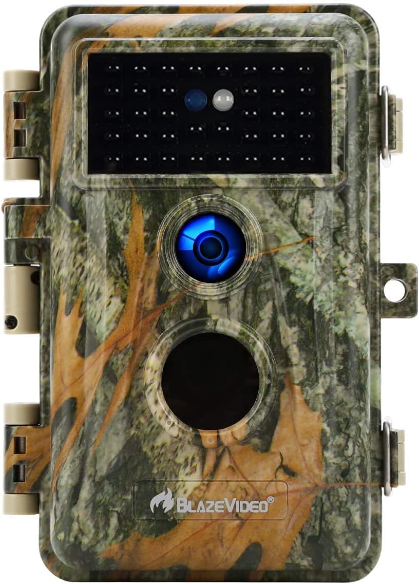 2-Pack Outdoor Camo Trail Cameras Night Vision 24MP 1296P MP4 Video Motion Activated Waterproof M150186