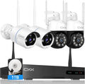 3MP Wireless Security Camera System with 1TB HDD S9994