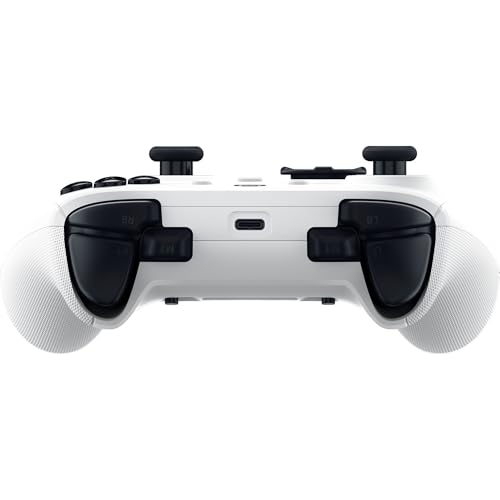 White Wireless Gaming Controller with 6 Remappable Buttons L776750