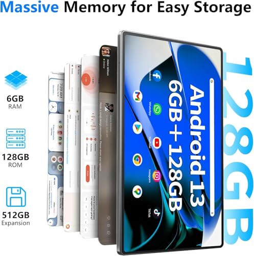 12 Inch Android Tablet with 8GB RAM 256GB ROM I78913