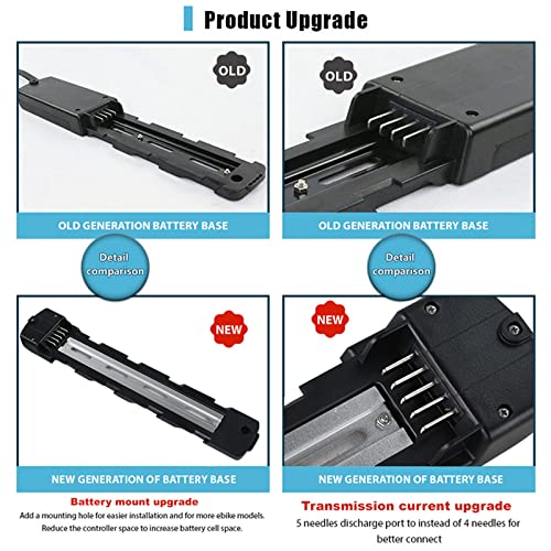 52V 19.2AH Electric Bicycle Lithium Battery with Charger F2510