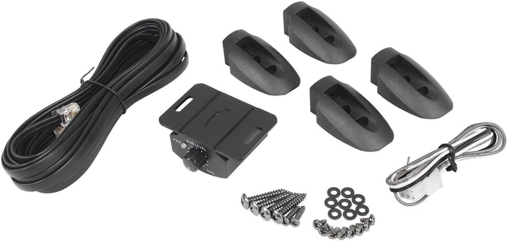 10 800 Watt Slim Low Profile Powered Car Subwoofer G364