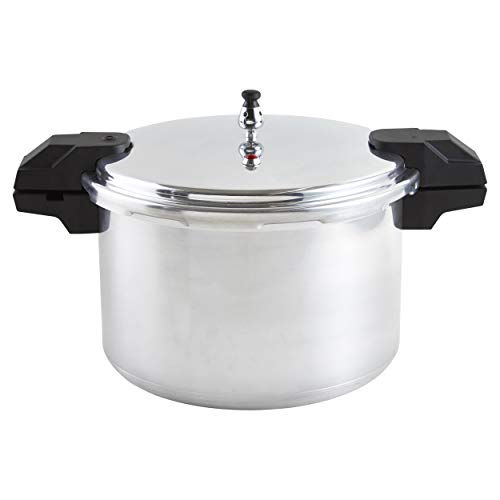 16-Quart Silver Aluminum Pressure Cooker C141557