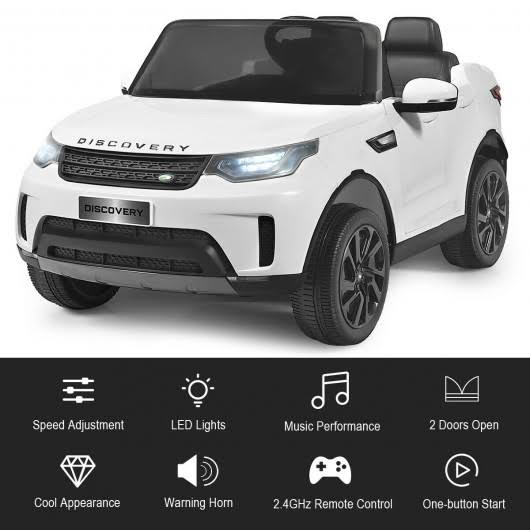 12V 2-Seater Land Rover Ride on Car T73883