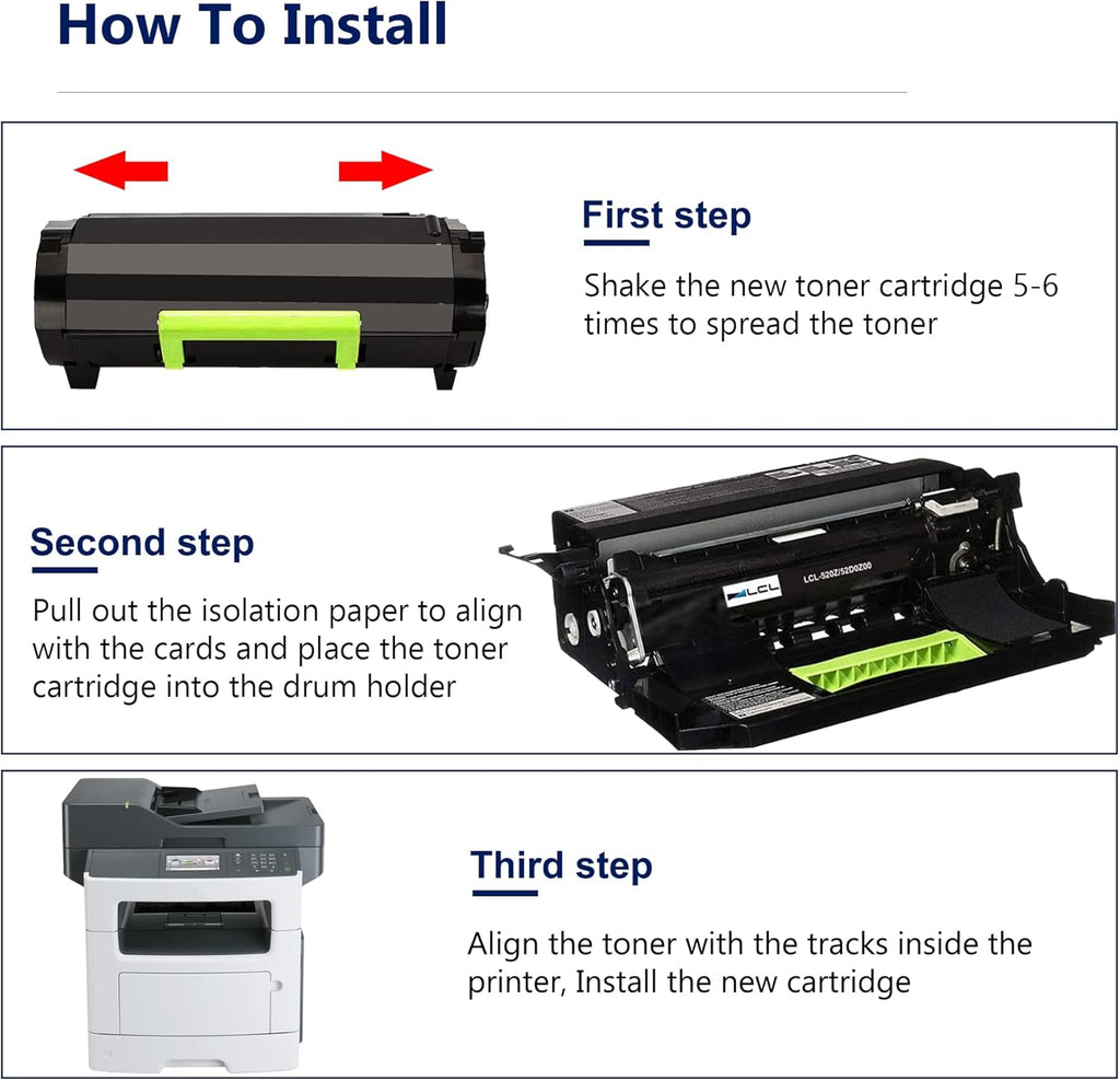 Black 2 Pack Toner Cartridges U848673