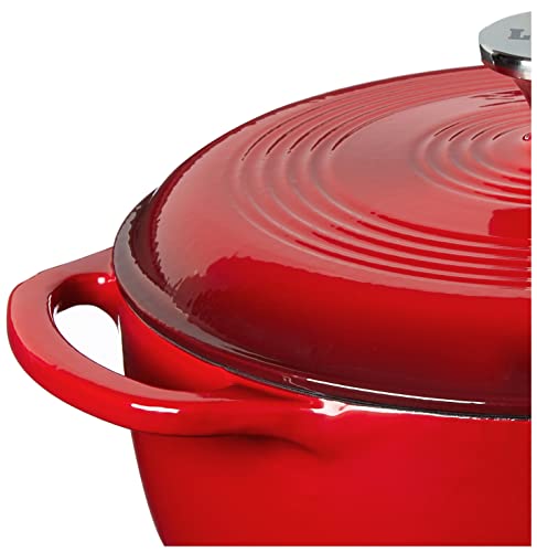 4.5 Quart Enameled Cast Iron Dutch Oven with Lid Q385