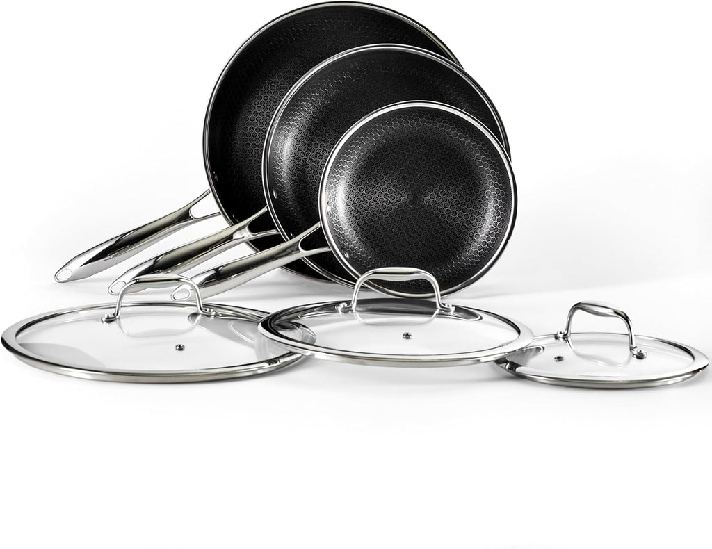 12 Piece Hybrid Stainless Steel Cookware Set V9324