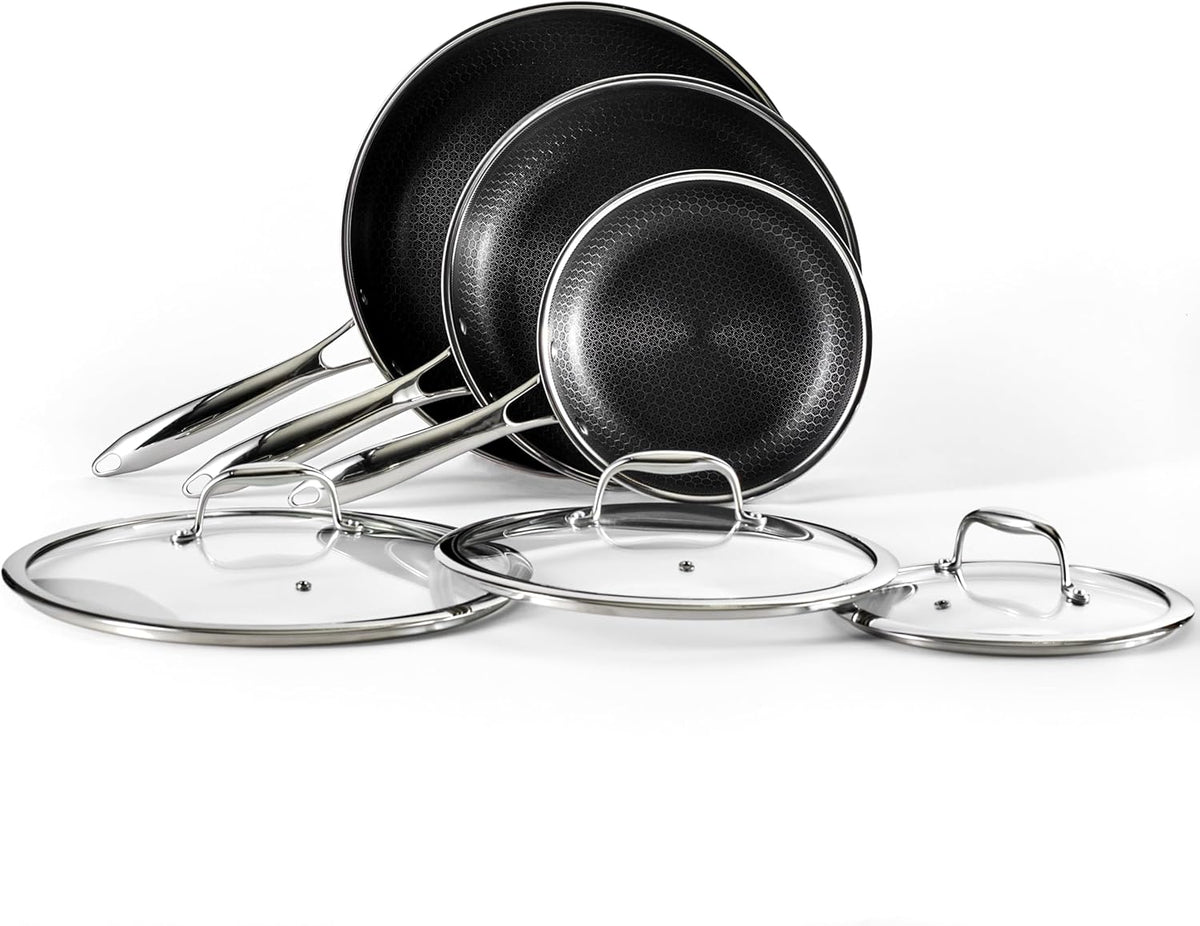 12 Piece Hybrid Stainless Steel Cookware Set V9324